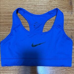 Nike Women's Vibrant Blue Dri-FIT Sports Bra